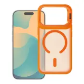 Forcell Mobilskal För iPhone 17 Pro Magsafe Shadow Stand - Orange