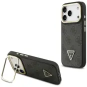 Guess Mobilskal till iPhone 17 Pro MagSafe Triangle Logo&Stand (Svart)