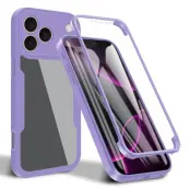iPhone 17 Pro Mobilskal Acrylic + TPU - Lila