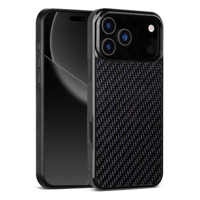 iPhone 17 Pro Mobilskal Aramid Fiber Shockproof - Lila