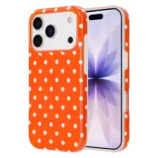 Mobilskal till iPhone 17 Pro Dot Design Imd Tpu (Orange)