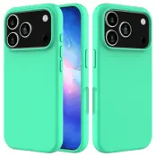 iPhone 17 Pro Mobilskal Liquid Silikon - Grön