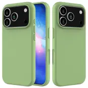 iPhone 17 Pro Mobilskal Liquid Silikon - Mintgrön