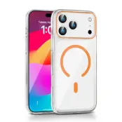 iPhone 17 Pro Mobilskal MagSafe Compatible Protective - Orange (Orange)
