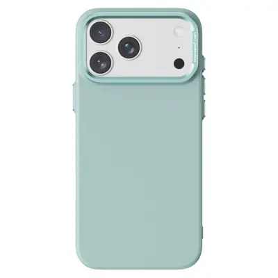 iPhone 17 Pro Mobilskal MagSafe Med Metallbåge - Grön