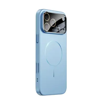 iPhone 17 Pro Mobilskal MagSafe Skin Touch - Blå