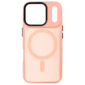 iPhone 17 Pro Mobilskal MagSafe Skin Touch - Rosa