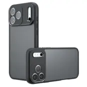 iPhone 17 Pro Mobilskal Matt Drop Proof - Grå