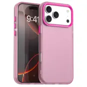 iPhone 17 Pro Mobilskal Matte Anti-Drop - Röd