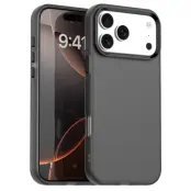 Mobilskal till iPhone 17 Pro Matte Anti-Drop - Svart