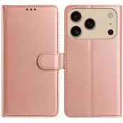 iPhone 17 Pro Plånboksfodral Folio - Rosaguld