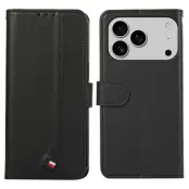 iPhone 17 Pro Plånboksfodral RFID Blocking - Svart