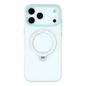 KIGC iPhone 17 Pro Mobilskal Rotating Kickstand - Transparent