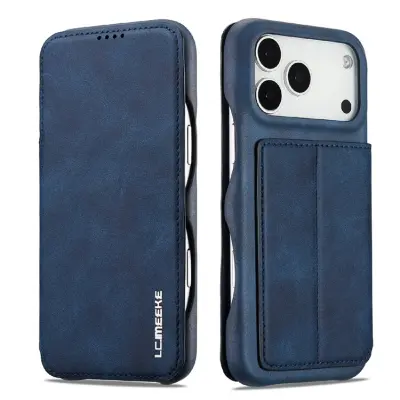 LC.IMEEKE iPhone 17 Pro Mobilfodral Korthållare Stativ - Blå