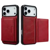LC.IMEEKE L5 iPhone 17 Pro Fodral KonstLäder - Röd