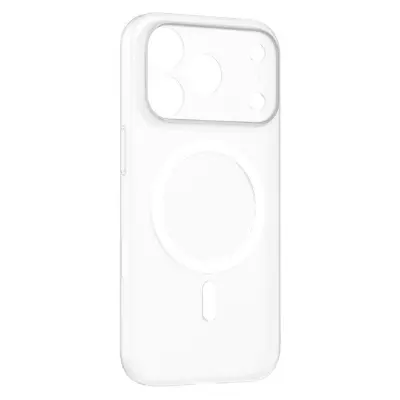 MOMAX iPhone 17 Pro Mobilskal MagSafe Ultra Slim - Transparent Vit