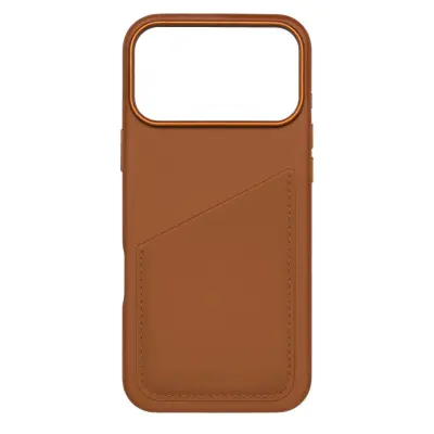 Moobio Leather Card Case (iPhone 17 Pro) - Svart