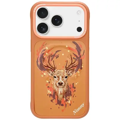Nimmy Mobilskal För iPhone 17 Pro MagSafe Deer - Orange