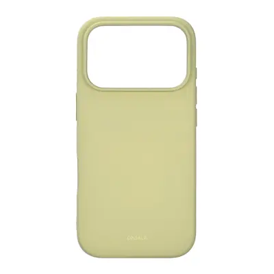 ONSALA Mobilskal till iPhone 17 Pro med Silikonkänsla - Lime