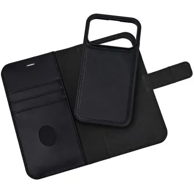 RadiCover Exclusive 2-in-1 Wallet (iPhone 17 Pro) - Svart