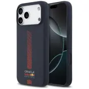 Red Bull Mobilskal till iPhone 17 Pro Magsafe Silikon Powerbar - Marinblå