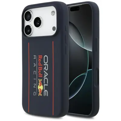 Red Bull Mobilskal till iPhone 17 Pro Magsafe Vertical Logo - Marinblå