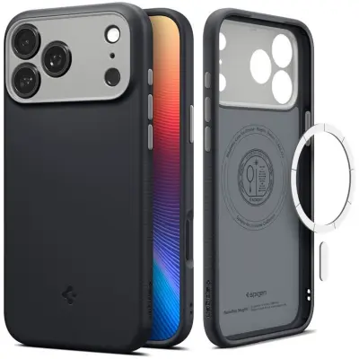 Spigen Nano Pop MagSafe (iPhone 17 Pro) - Svart