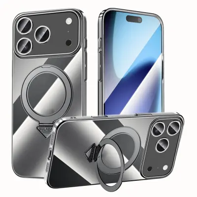 SULADA Mobilskal till iPhone 17 Pro MagSafe Electroplated - Titansvart
