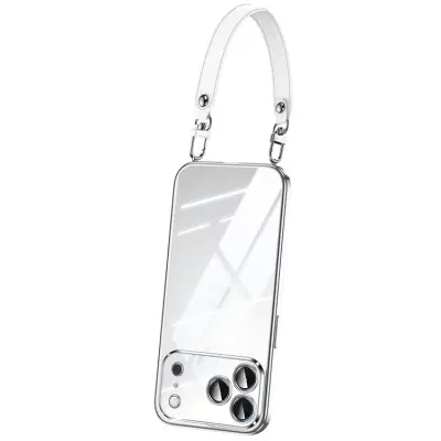 SULADA Mobilskal till iPhone 17 Pro Ultra Clear Electroplating - Silver