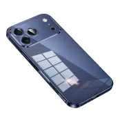 SULADA iPhone 17 Pro Mobilskal Ultra Thin Electroplated - Blå