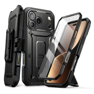 Supcase Mobilskal till iPhone 17 Pro UB Pro - Svart