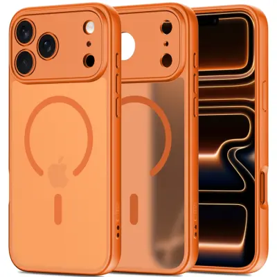 Tech-Protect Mobilskal till iPhone 17 Pro Magsafe Basic - Cosmic Orange