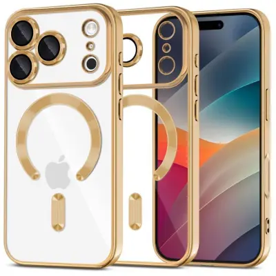 Tech-Protect Mobilskal till iPhone 17 Pro Magsafe Flex - Guld