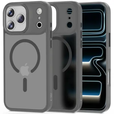 Tech-Protect Mobilskal till iPhone 17 Pro Magsafe Matte - Crayon Grå