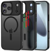 Tech-Protect iPhone 17 Pro Mobilskal Magsafe Matte - Svart