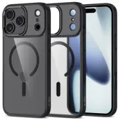 Tech-Protect iPhone 17 Pro Mobilskal Magsafe Matte - Svart/Clear