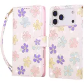 Trolsk Plånboksfodral - Blommor RFID-blockerande (iPhone 17 Pro/18 Pro)