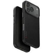 UNIQ Mobilskal till iPhone 17 Pro MagSafe Keva EDGE (Svart)