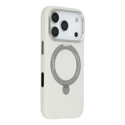X-LEVEL Mobilskal till iPhone 17 Pro MagSafe Kickstand - Grå