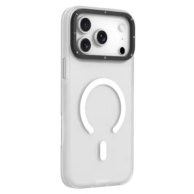 YOUNGKIT iPhone 17 Pro Mobilskal MagSafe PET TPU - Vit