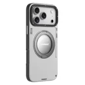 YOUNGKIT iPhone 17 Pro Mobilskal Rotating Kickstand - Grå