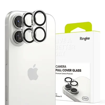 [2-pack] Ringke iPhone 17 Härdat Glas Kameraskydd