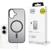 3MK iPhone 17 Mobilskal MagSafe Frosty - Svart