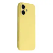 AMORUS iPhone 17 Mobilskal Precise Cutouts TPU Fiber - Gul