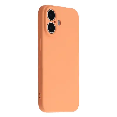 AMORUS iPhone 17 Mobilskal Precise Cutouts TPU Fiber - Orange