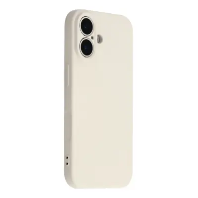 AMORUS iPhone 17 Mobilskal Precise Cutouts TPU Fiber - Vit