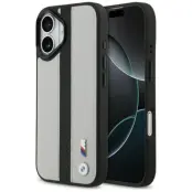 BMW Mobilskal till iPhone 17 MagSafe M Perforated Stripe Logo - Grå