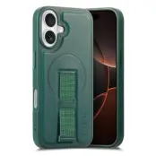 CASENEO iPhone 17 Fodral Magnetiskt KonstLäder - Grön