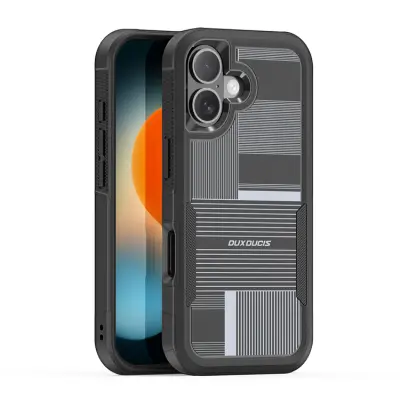 Dux Ducis iPhone 17 Mobilskal MagSafe SHLD PC + TPU - Umbra