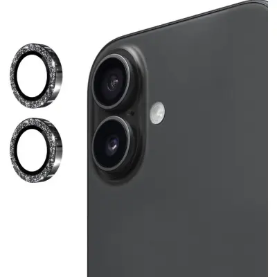 Enkay Glitter Ring Lens Protector (iPhone 17)